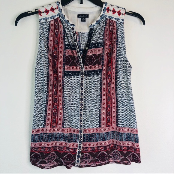 Lucky Brand Tops - Lucky Brand boho button-up